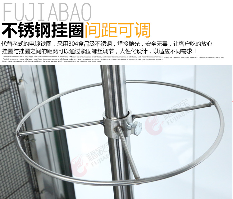 福家寶24型商用烤鴨爐鋼化玻璃啤酒烤鴨箱北京烤鴨爐燃?xì)庑D(zhuǎn)烤
