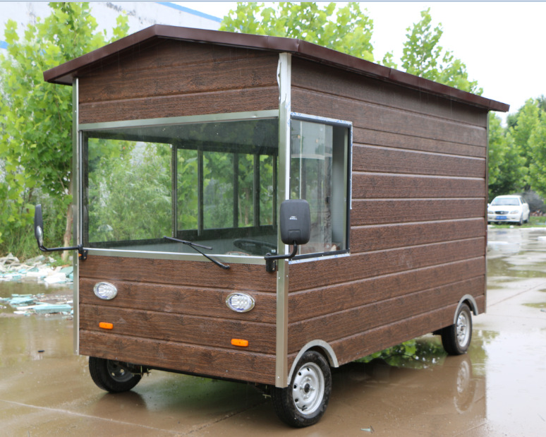 江西木屋款多功能電動(dòng)小吃車 烤箱 商用 移動(dòng)電動(dòng)餐飲車 廠家直銷