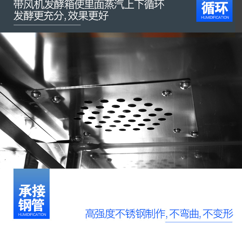醒發(fā)箱商用32盤全不銹鋼帶風機面包發(fā)酵柜食品醒發(fā)室 面食發(fā)酵箱