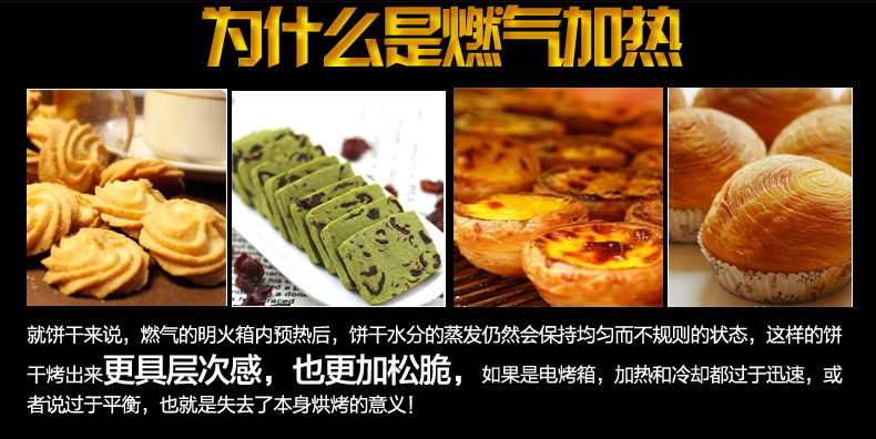 睿美大型面包烤爐二層四盤燃?xì)饪鞠涿姘案馀_烤箱商用烘爐雙層