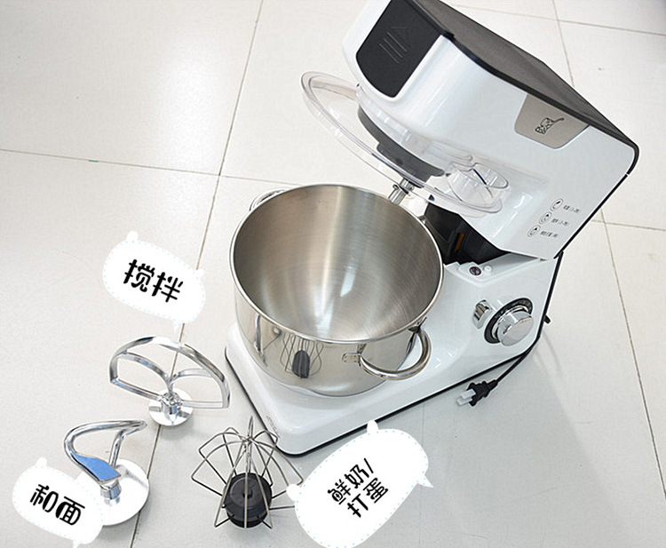 新款家用商用節(jié)能烘焙機(jī)6升多功能鮮奶廚師機(jī)高檔時(shí)尚廚房攪拌機(jī)