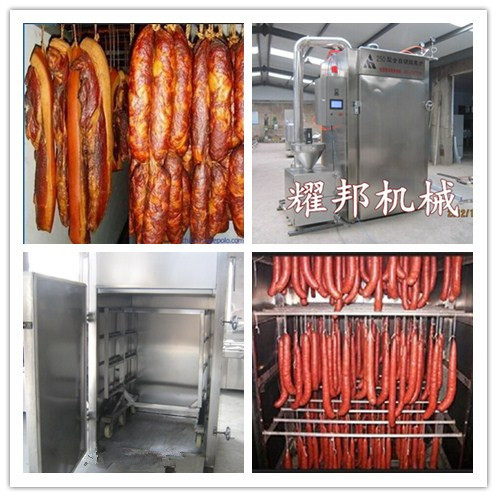 全自動(dòng)臘腸煙熏爐 商用牛肉豬肉煙熏設(shè)備 常年供應(yīng)一臺(tái)起訂