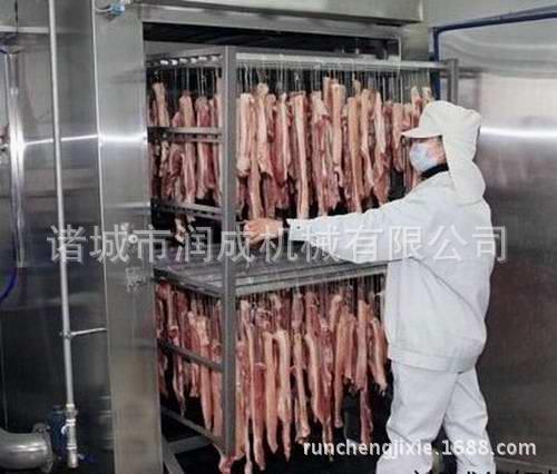 煙熏香腸設(shè)備 自動化溫控熏雞爐 臘肉烘干機(jī)商用