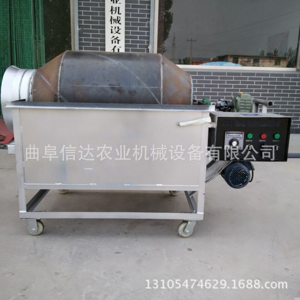 信達(dá)全自動炒花生機(jī) 炒栗子機(jī) 廠家直營商用炒板栗機(jī)