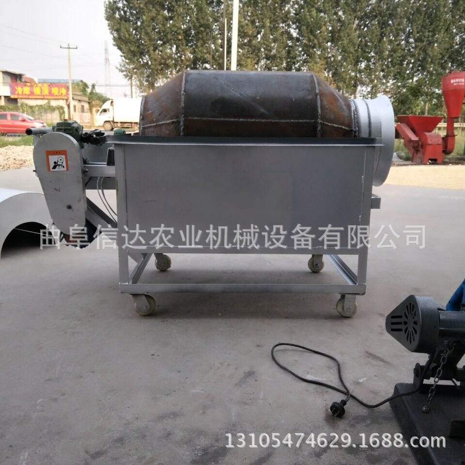 信達(dá)全自動炒花生機(jī) 炒栗子機(jī) 廠家直營商用炒板栗機(jī)