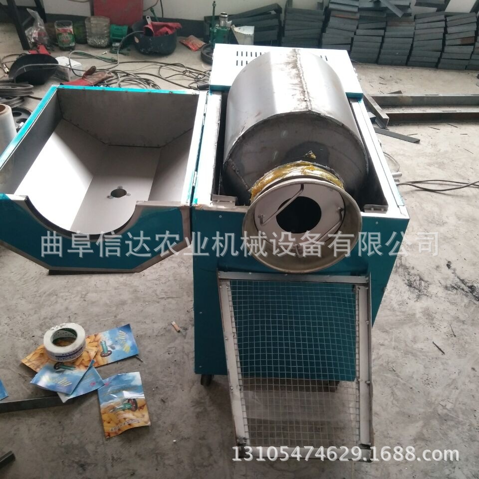 信達(dá)全自動炒花生機(jī) 炒栗子機(jī) 廠家直營商用炒板栗機(jī)