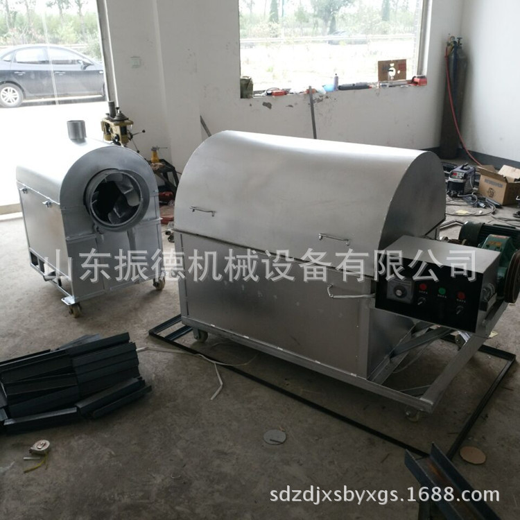 振德直銷商用干果炒貨機(jī) 臥式滾筒炒貨機(jī) 糖炒栗子機(jī)