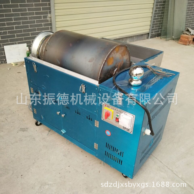 振德直銷商用干果炒貨機(jī) 臥式滾筒炒貨機(jī) 糖炒栗子機(jī)