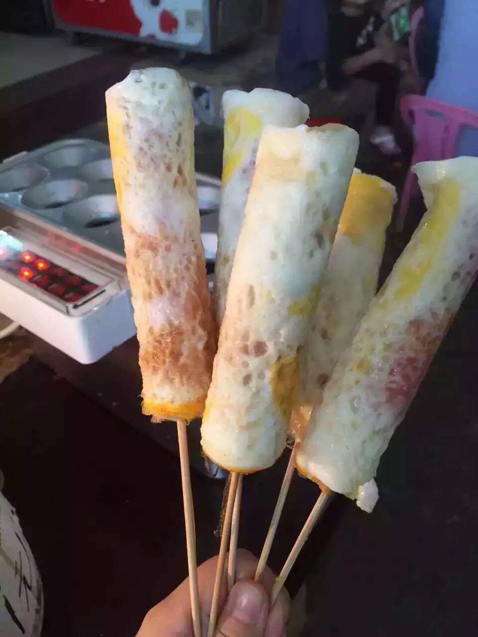 新款十孔燃?xì)獾澳c機 全自動商用電蛋包腸機香脆熱狗機