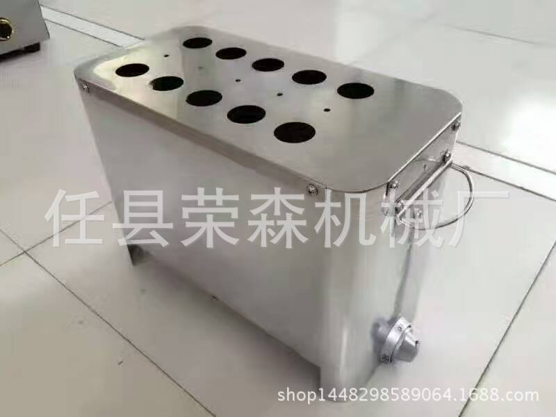新款十孔燃?xì)獾澳c機 全自動商用電蛋包腸機香脆熱狗機