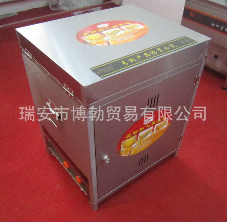不銹鋼不粘型 六面燃?xì)饪镜熬頇C(jī) 燃?xì)獯嗥C(jī)蛋卷機(jī)商用