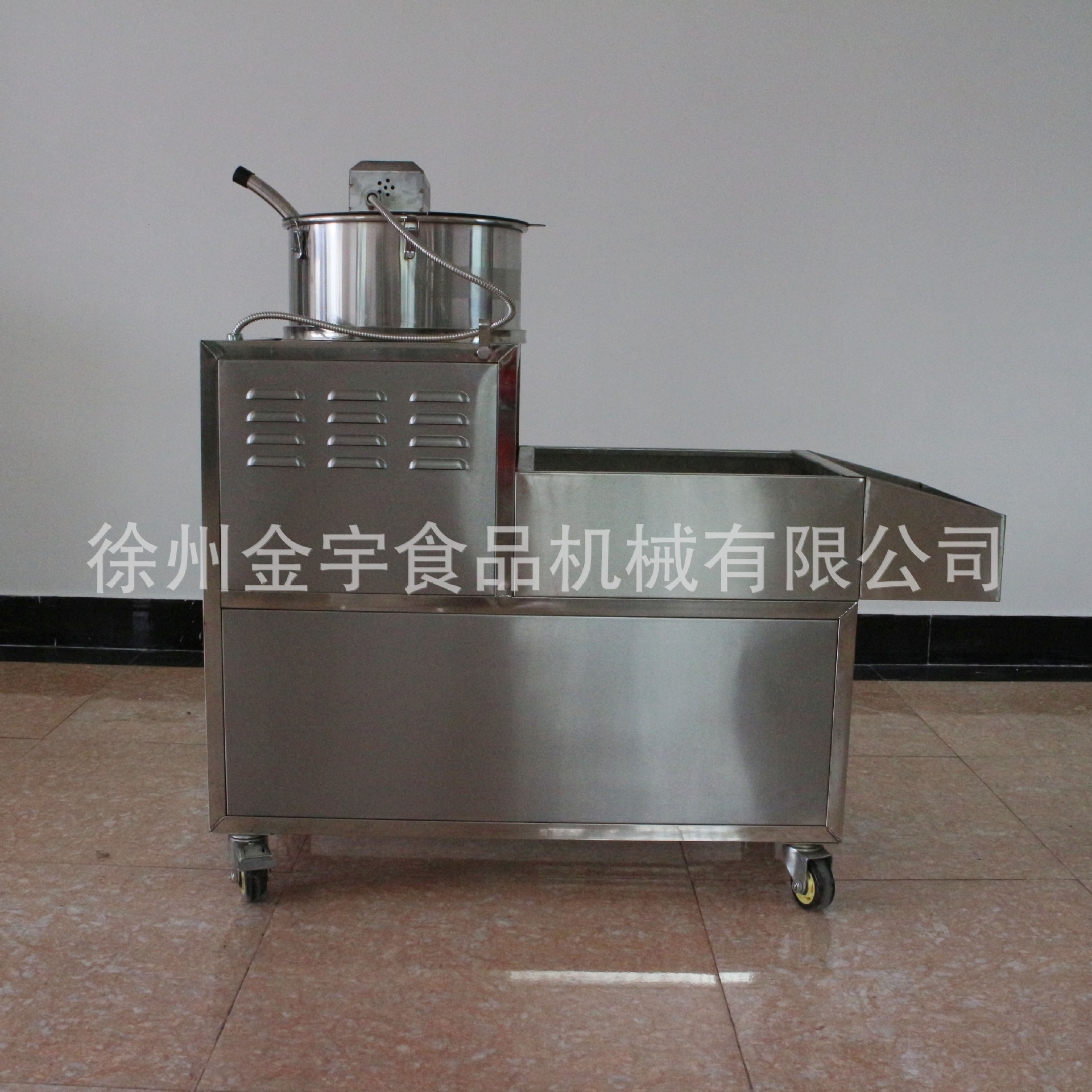 商用自動燃?xì)怆妱邮謸u手抄美式球形爆谷機(jī)中大型爆米花機(jī)廠家批發(fā)