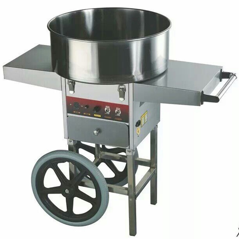 王子CC-3704棉花糖機(jī) 全自動(dòng)棉花糖機(jī)帶小推車(chē) 商用棉花糖機(jī)