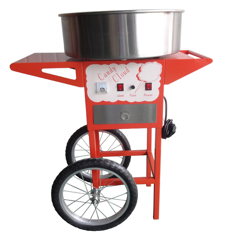 立式手推，商用電動(dòng)棉花糖機(jī)，全自動(dòng)商用棉花糖機(jī)