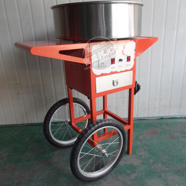 立式手推，商用電動(dòng)棉花糖機(jī)，全自動(dòng)商用棉花糖機(jī)
