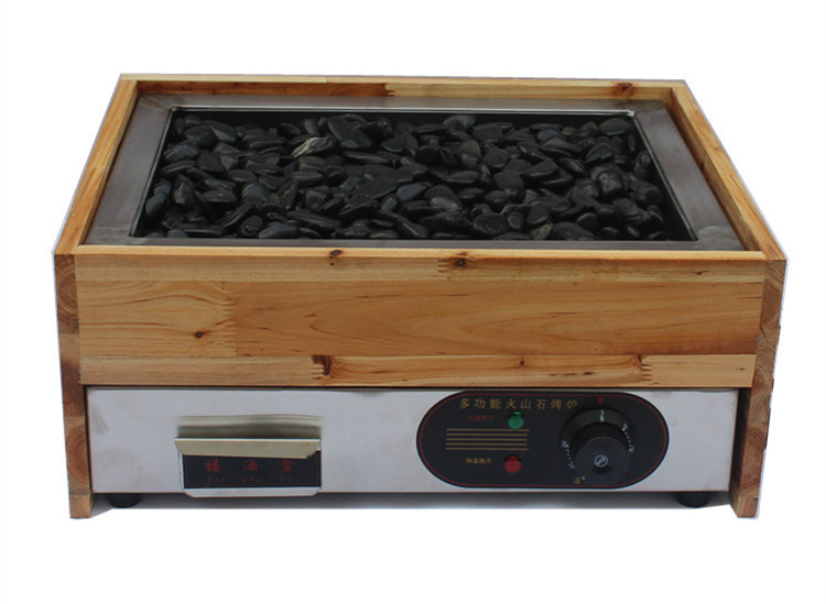 木屋方形電熱型火山石家用 商用烤腸機(jī) 臺(tái)灣熱狗香腸機(jī)烤爐