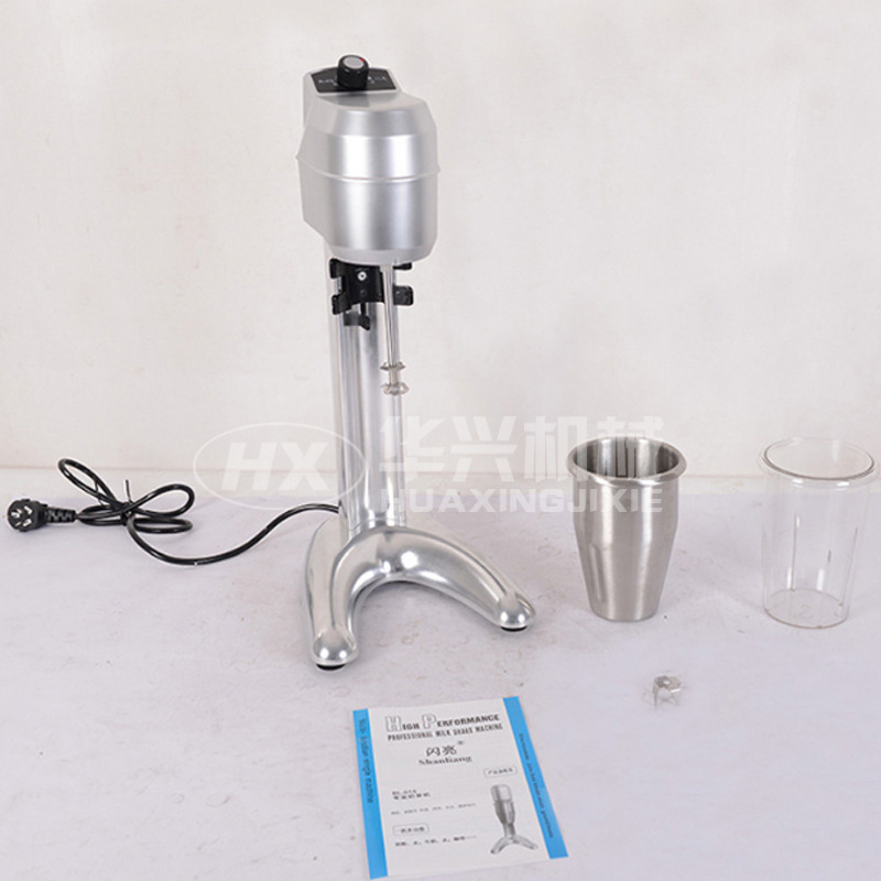 閃亮奶昔機(jī) 不銹鋼單頭奶昔奶茶攪拌機(jī) 商用電動奶昔機(jī)