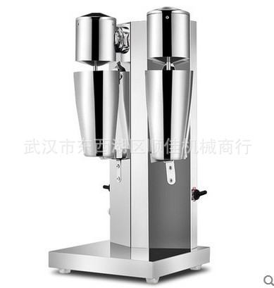 雙頭奶昔機(jī) 商用電動(dòng)奶茶攪拌機(jī) 奶茶店奶泡機(jī)不銹鋼暴風(fēng)雪機(jī)