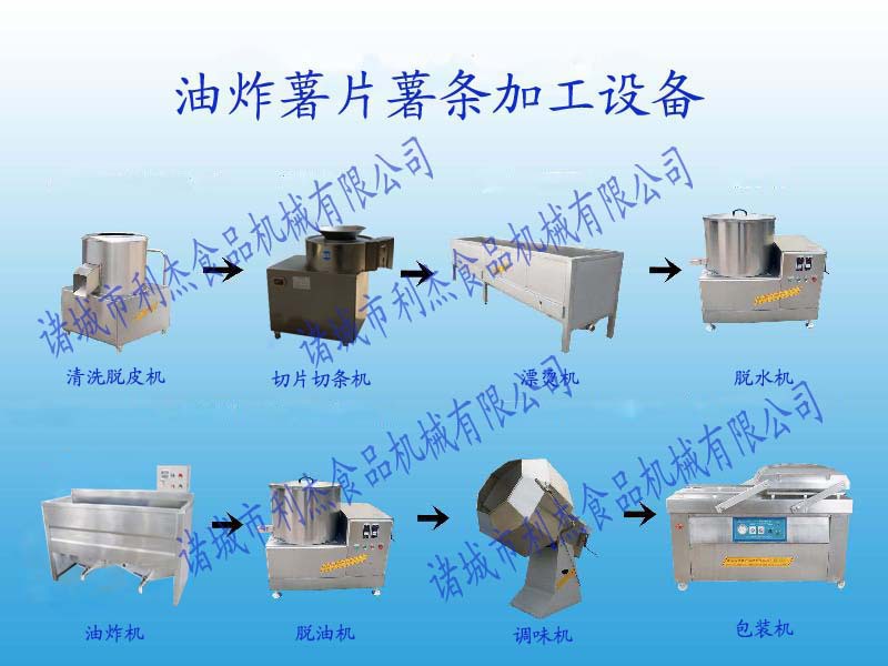 【商用】小型不銹鋼薯片成套加工設(shè)備 油炸薯片薯條機