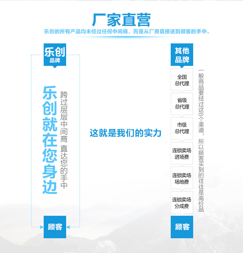 樂(lè)創(chuàng)商用冰柜立式四門(mén)4門(mén)冰箱冷柜冷藏冷凍保鮮柜