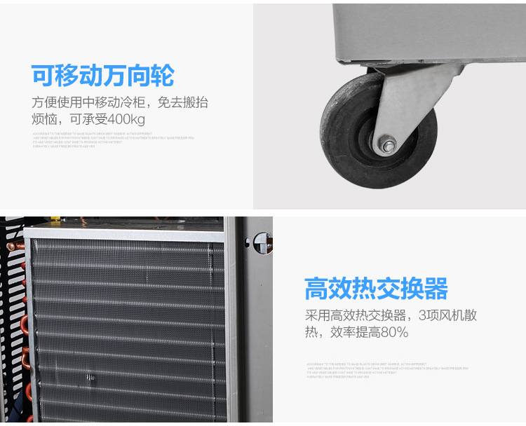恒芝 四門冰箱 雙機(jī)雙溫冷藏冷凍柜 廚房冰柜 商用立式冰箱冷柜