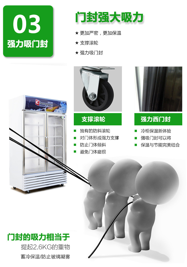 成云廠(chǎng)家直銷(xiāo)雙門(mén)立式飲料展示柜啤酒陳列冰柜 商用冷柜