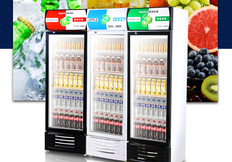 奇博士啤酒飲料展示柜立式冷藏柜冰箱商用冰柜雙門(mén)單門(mén)飲品保鮮柜