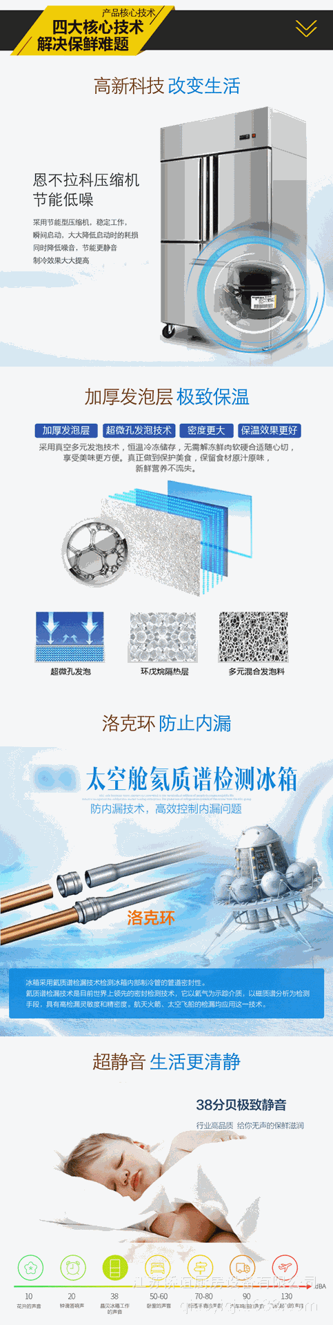 江蘇僑誼商用立式冰箱冰柜六門風(fēng)冷無霜廚房酒店冷藏冷凍保鮮冷柜