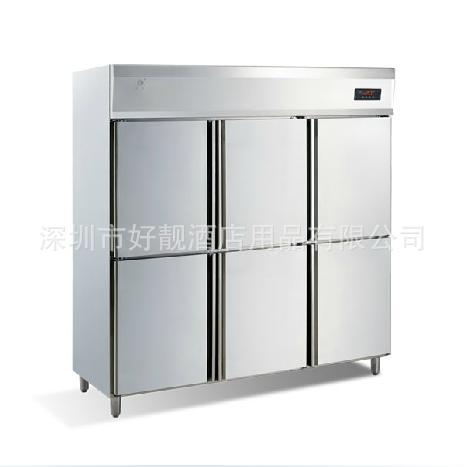 勁力北極星D1.6L6CG六門(mén)商用冷凍柜/冷柜/冰柜 酒店冷柜 廚房設(shè)備