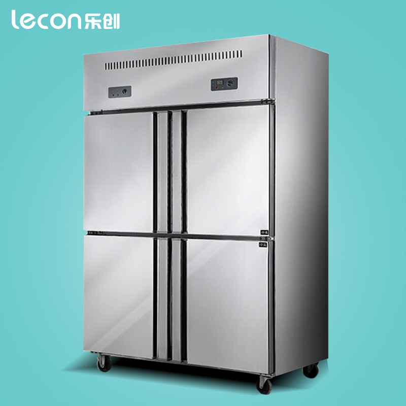 lecon/樂(lè)創(chuàng) LC-SMBG01 商用冰柜立式四六門冰箱冷柜冷藏冷凍保鮮
