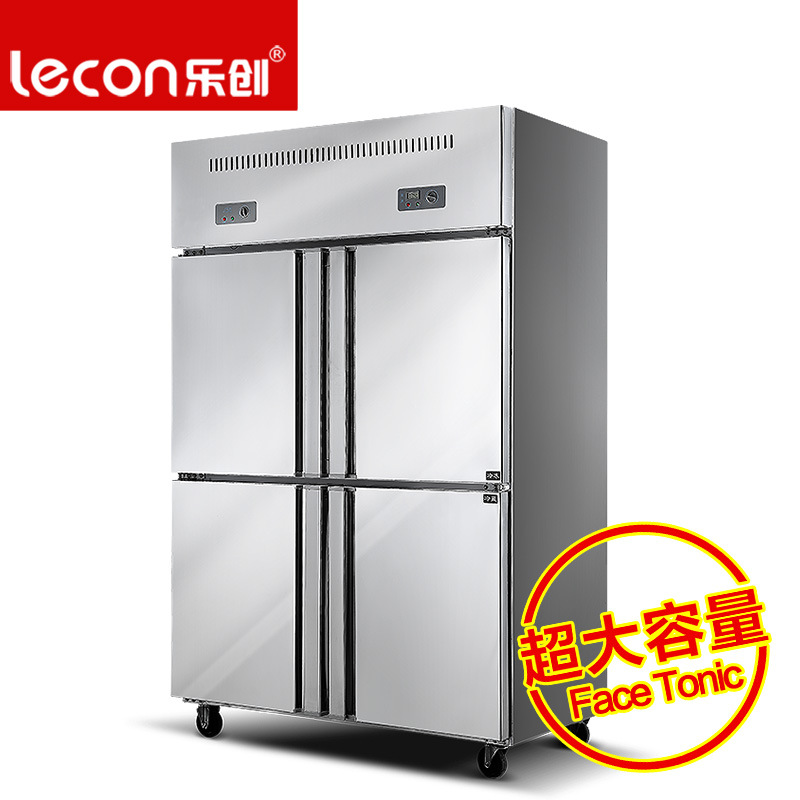 lecon/樂(lè)創(chuàng) LC-SMBG01 商用冰柜立式四六門冰箱冷柜冷藏冷凍保鮮