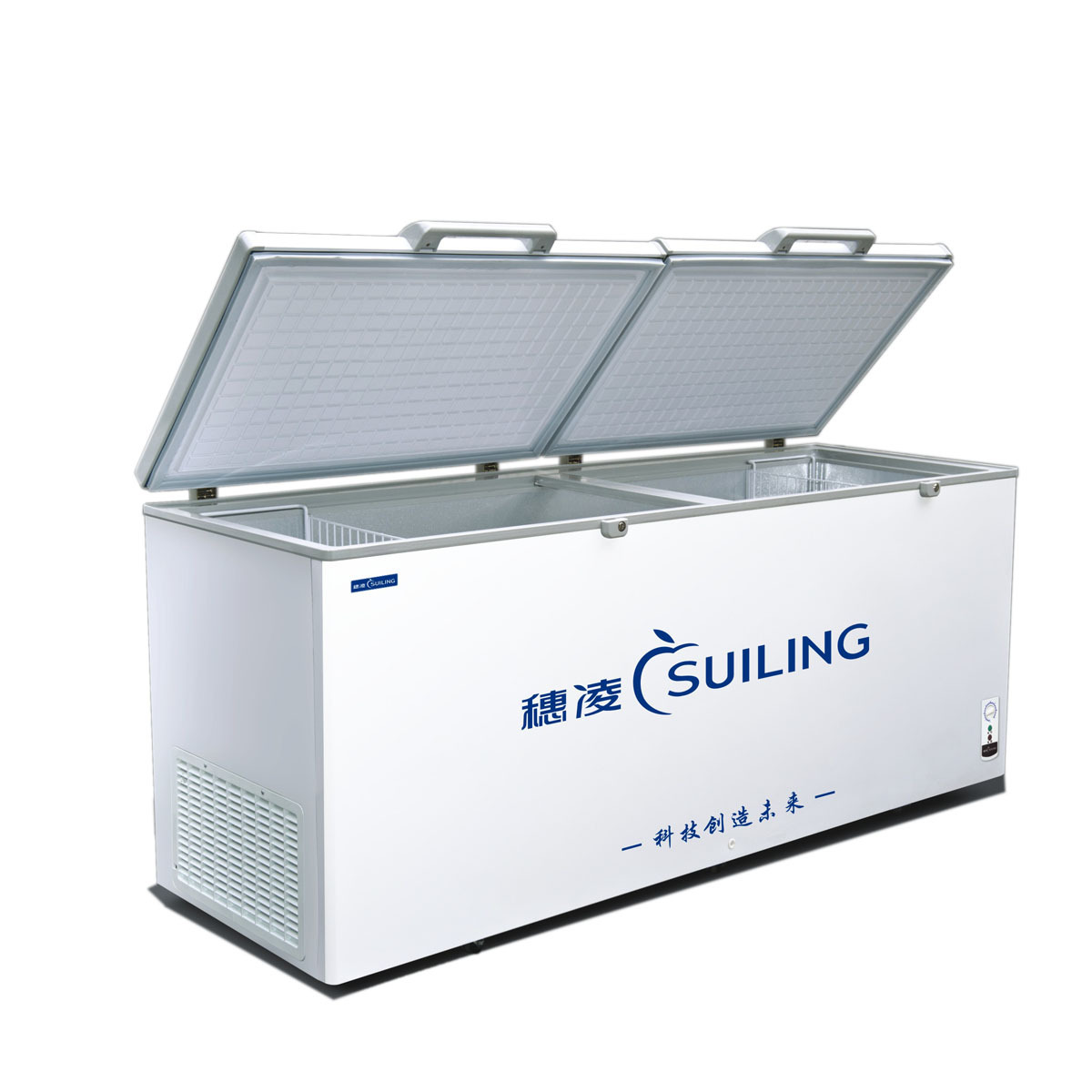 穗凌 BD-1580T 商用冰柜臥式單溫冷凍冷藏轉(zhuǎn)換 雙壓縮機(jī)急凍冷柜