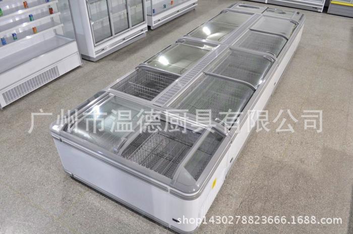 一體機(jī)組合式無霜島柜 臥式冷柜 冰島柜 廠家直銷 全國聯(lián)保