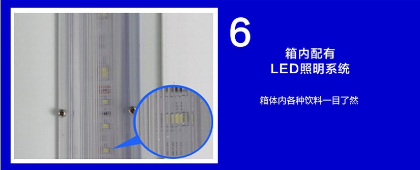廠(chǎng)家直銷(xiāo)冰柜立式五門(mén)冷藏陳列柜 飲料展示冰箱 超市便利店保鮮柜