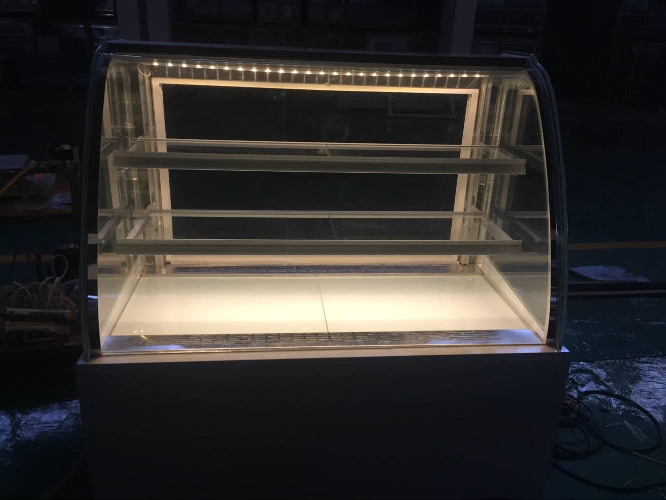 樂創(chuàng)蛋糕柜冷藏展示柜臺式直角展示冰柜水果保鮮柜風冷蛋糕柜包郵