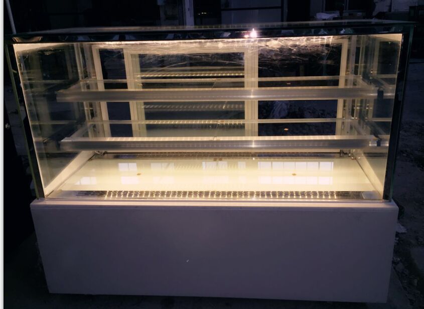 樂創(chuàng)蛋糕柜冷藏展示柜臺式直角展示冰柜水果保鮮柜風冷蛋糕柜包郵