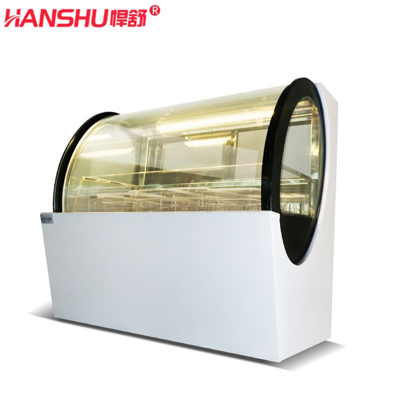 悍舒冰淇淋柜臺(tái)式冰淇淋展示柜冰淇淋冷凍展示柜雪糕展示冰棒柜