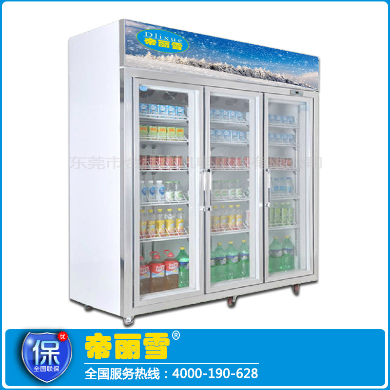 三門展示冷藏柜/ 點(diǎn)菜柜 /保鮮柜/藥品 陰涼柜立式 飲料展示柜