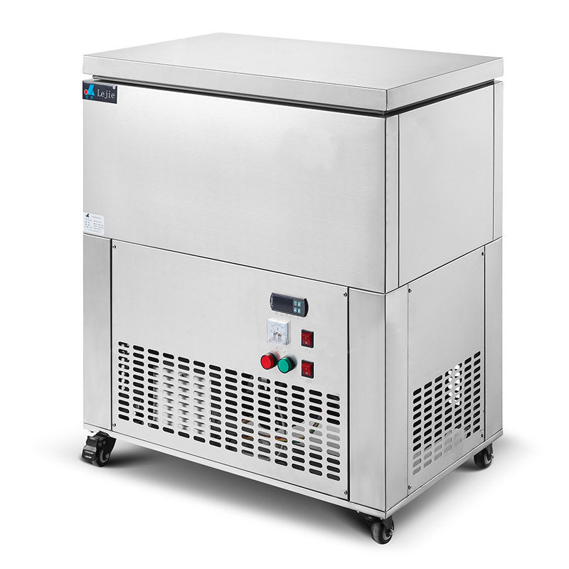 廠家供應(yīng)LEJIE六桶綿綿冰機制冰機6桶雪花綿綿冰機 商用冰磚機