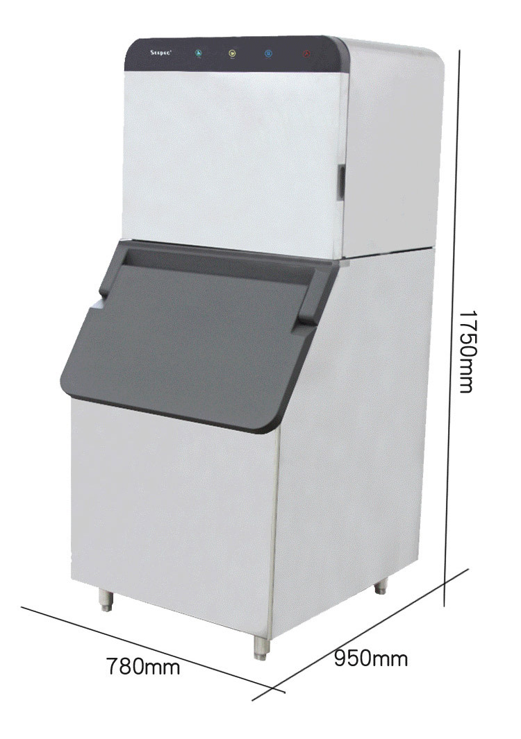 廠家直銷嵌入式制冰機(jī)臺下式制冰機(jī)方塊冰制冰機(jī)SC-80A奶茶店設(shè)備