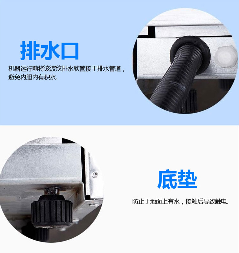 睿美商用制冰機(jī) 5X10冰格 奶茶店酒吧全自動家用小型方冰塊機(jī)