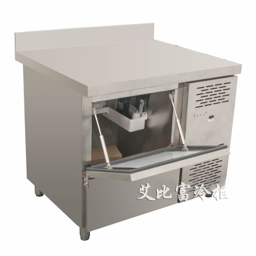 酒吧專用水冷方冰機 不銹鋼商用節(jié)能方冰機 廚房冰顆粒方冰機