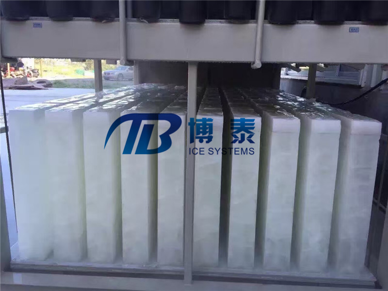 大型食用條冰 方冰管冰機(jī)制冷設(shè)備 直冷式塊冰機(jī) 博泰專供