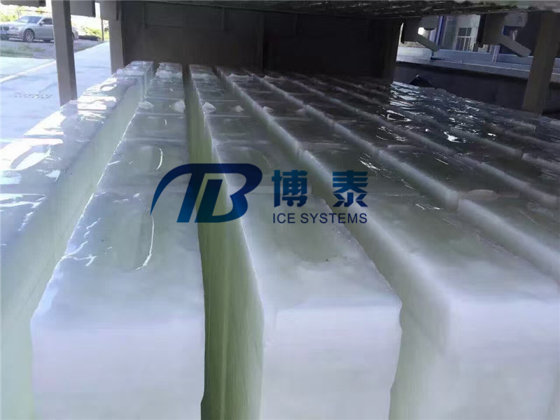 大型食用條冰 方冰管冰機(jī)制冷設(shè)備 直冷式塊冰機(jī) 博泰專供