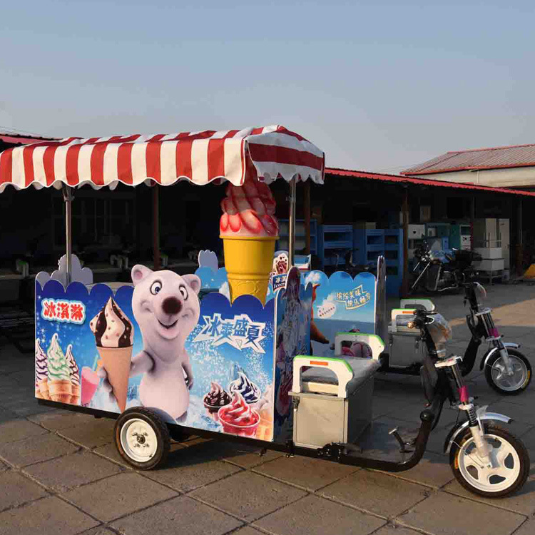 新款流動(dòng)冰激凌車(chē)無(wú)電流動(dòng)冰激凌車(chē)移動(dòng)硬質(zhì)冰激凌車(chē)冰激凌成型機(jī)