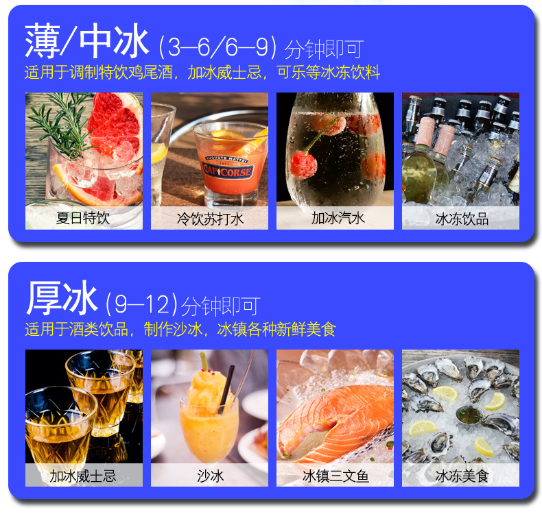 樂創(chuàng)商用制冰機(jī)全自動(dòng)方塊冰機(jī)冰顆奶茶店酒吧KTV大型55/80kg公斤