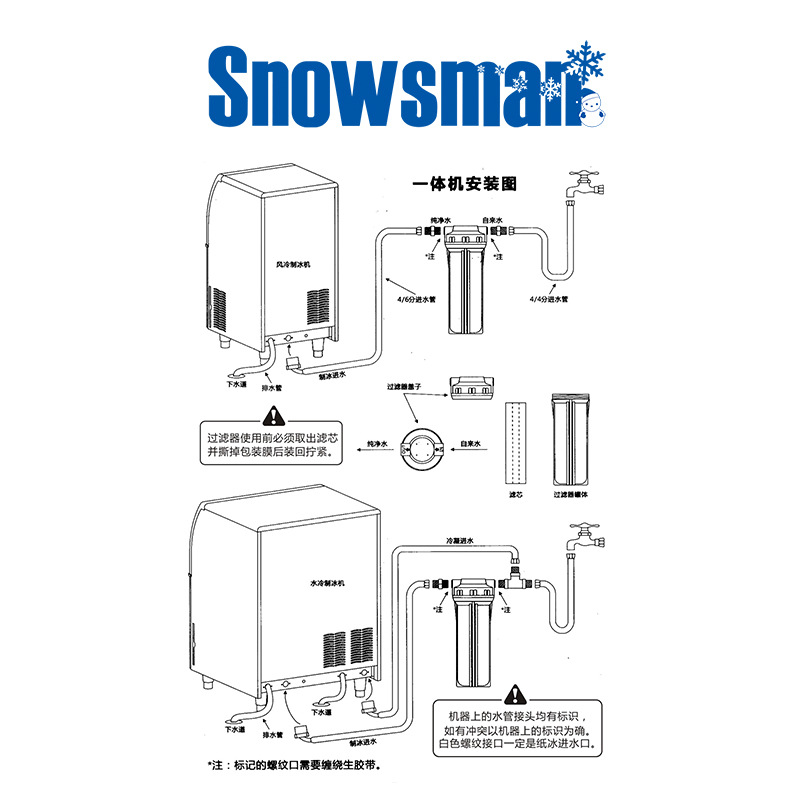廠家供應(yīng)SD-80雪人制冰機 商用制冰機 奶茶店制冰機 方塊冰制冰機