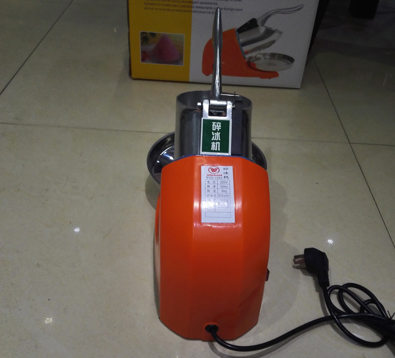 正品全銅電機(jī)WSD-108A電動碎冰機(jī)商用家用刨冰機(jī)雪花沙冰機(jī)廠家