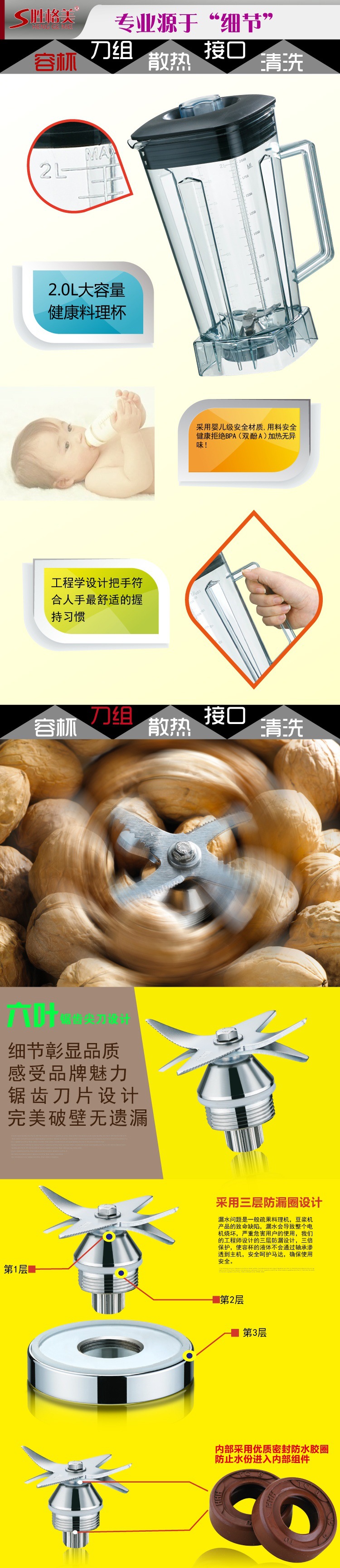 廠家熱銷 家用商用五谷養(yǎng)生料理機(jī) 專業(yè)刨冰 奶昔攪拌機(jī)