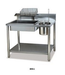 廠家直銷(xiāo) 商用廚具1000裹粉臺(tái)食品工作臺(tái)/西餐設(shè)備1米裹粉操作臺(tái)